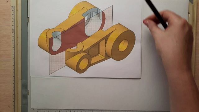 Инженерная графика. Лекция "Разрезы" смотреть онлайн