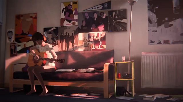 Max Caulfield playing a guitar | Life Is Strange #lifeisstrange смотреть онлайн