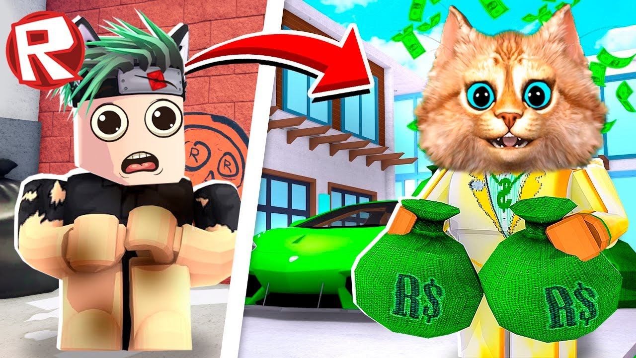 ПОСТРОИЛИ САМЫЙ ДОРОГОЙ ДОМ МЕЧТЫ В МИРЕ ROBLOX Весёлый Кот смотреть онлайн