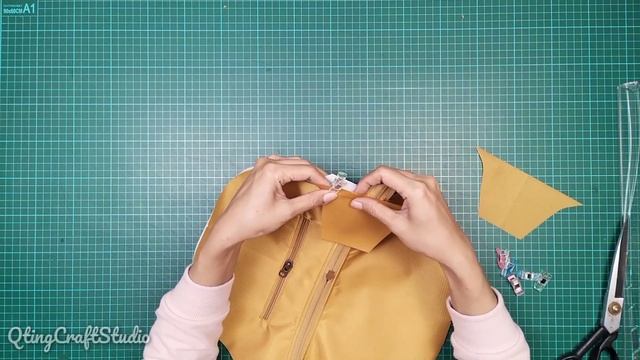 DIY Cara Membuat Tas/Fanny Pack/Crossbody Bag/Sling Bag Tutorial & Pattern смотреть онлайн