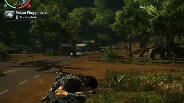 Let's Play Just Cause 2 - Part 5 [Car Surfing]