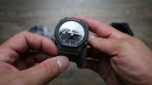 Detailed Unboxing Casio G Shock GA-2110SU-3AER Green