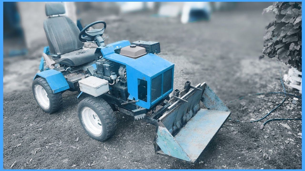 Ковш на минитрактор... думаю будет работать))) смотреть онлайн