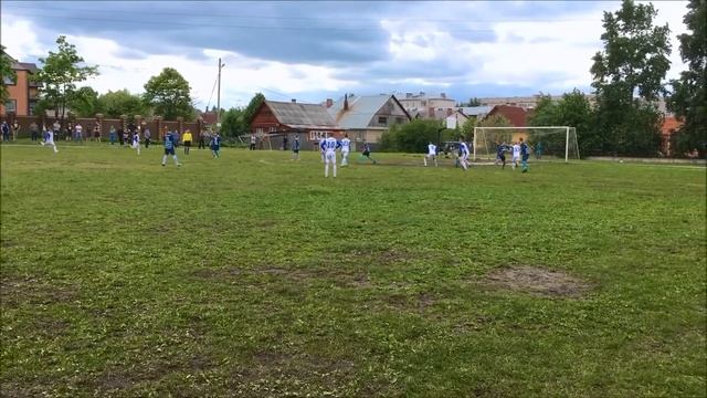 ФК "Волна" удар в перекладину смотреть онлайн