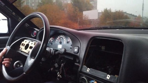 Нет зацепа на Турбо Вазе. Наваливаем на ваз 2112.