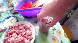 Желудки куриные в автоклаве,по деревенски.Просто,Быстро и Очень Вкусно.ПРОСТОЙ И БЫСТРЫЙ РЕЦЕПТ.