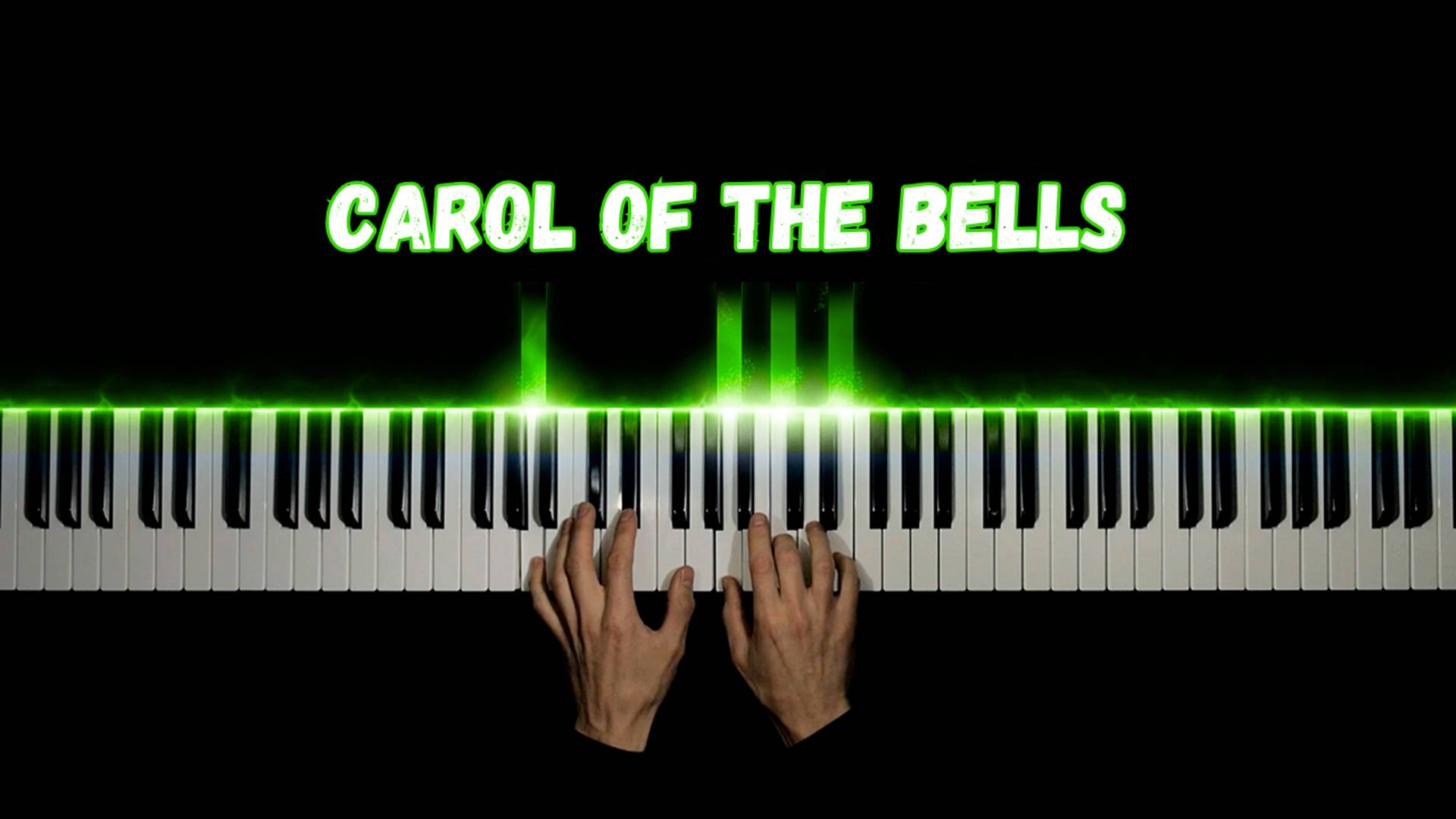 На пианино - Carol of the Bells (William J. Ross) + НОТЫ (cover) смотреть онлайн