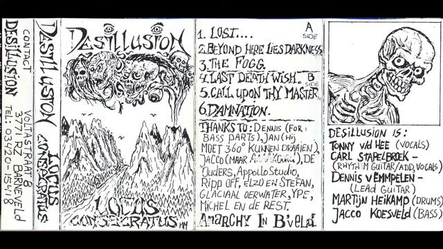 Desillusion - Locus Consecratus (1994 Death Metal Netherlands) смотреть онлайн
