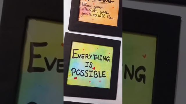 Motivational quotes photo frames/DIY photo frames wall hanging #photoframe смотреть онлайн