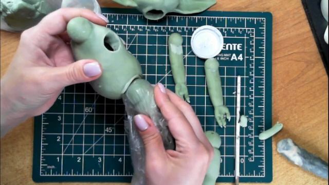 Baby Yoda своими руками часть 5
