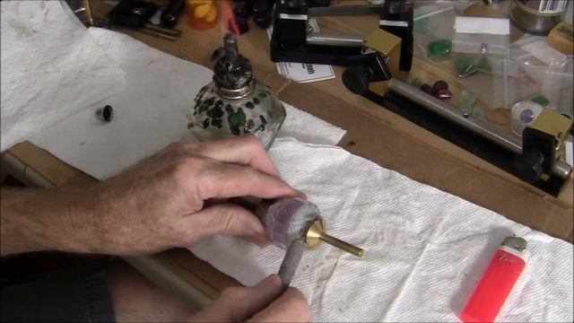 Faceting A YAG Gemstone.