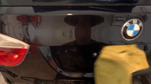 BMW E91 Black Sapphire metalik 475 polerowanie lakieru