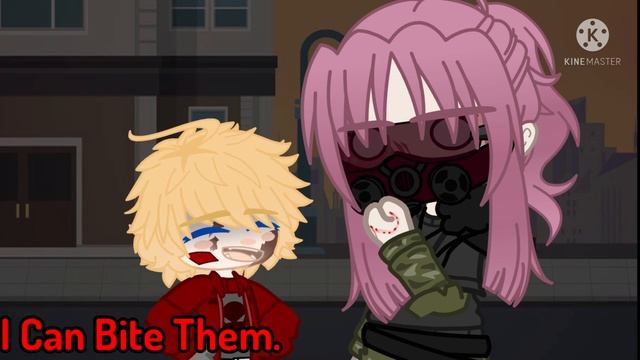 No. I'm Gonna Bite You. [Apocalypse AU DSMP C!Tommy And C!Technoblade] Inspired By @HackJawTV