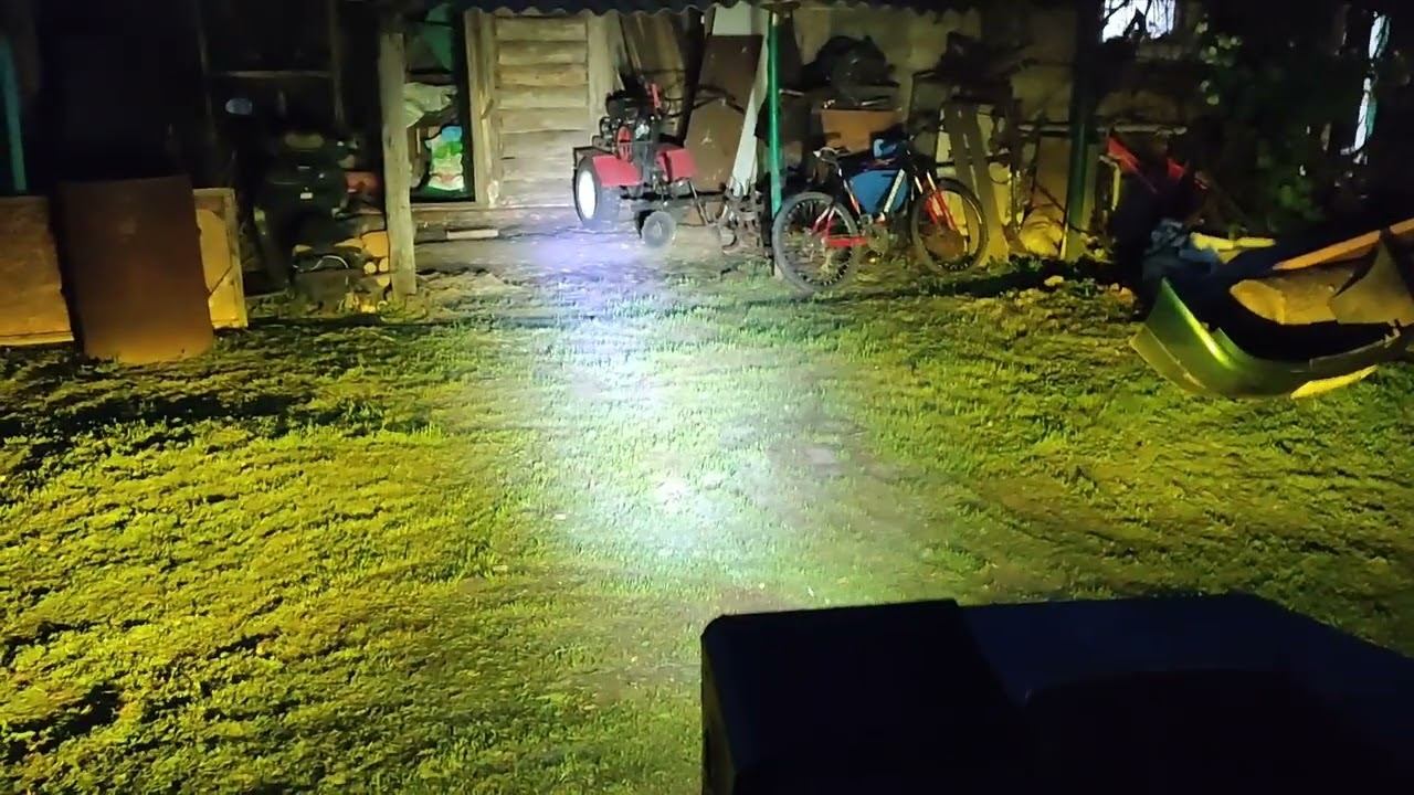 ФАРЫ минитрактора НОЧЬЮ! Я доволен смотреть онлайн