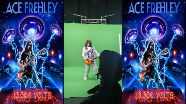 Ace Frehley - A Sneak Peak At 'Walkin On The Moon' Video Shoot. Ace's Next Single Off 10,000 Volts