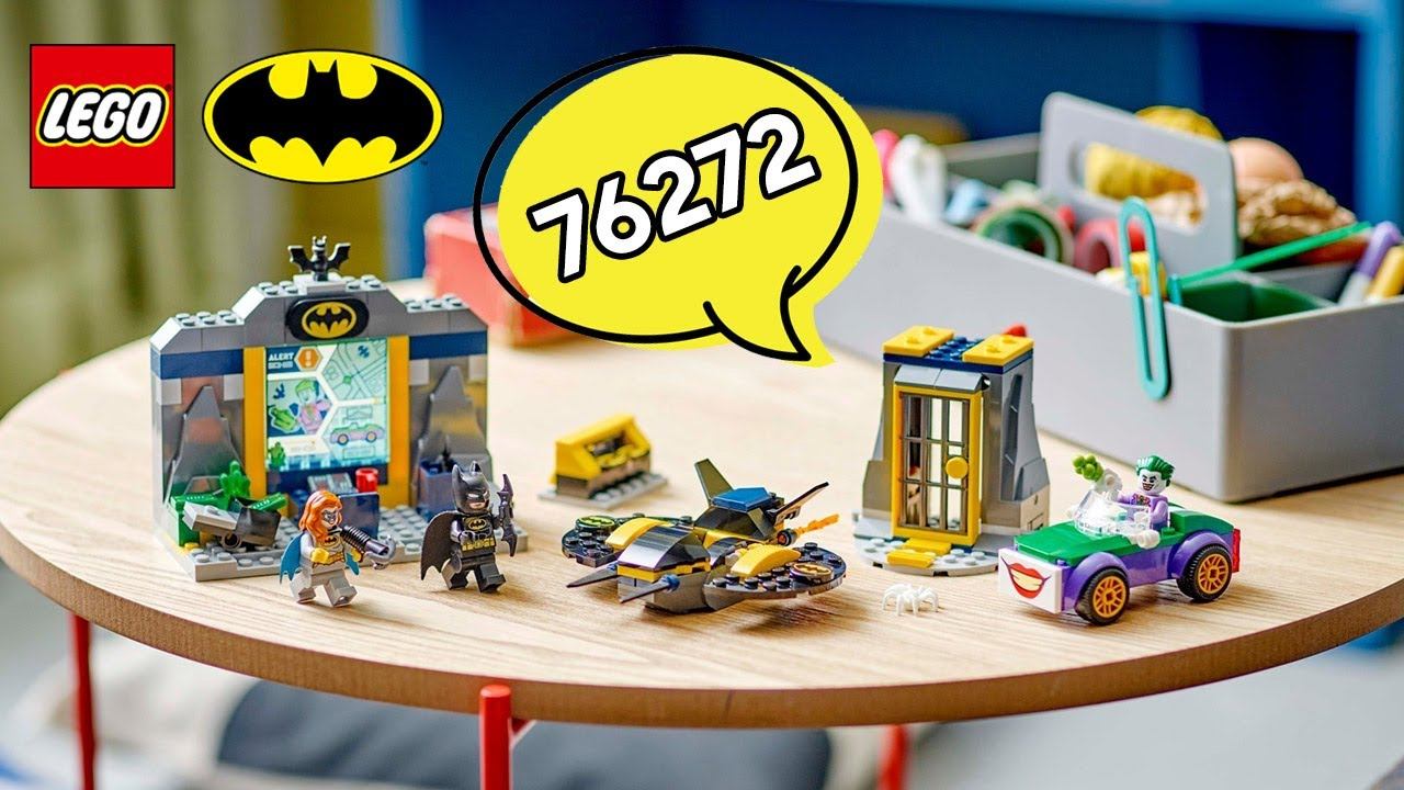 LEGO 76272 Batcave With Batman Batgirl Joker Лего 76275 Бэтмен