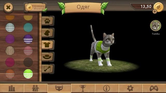 Как сделать красивий скин в CatSim смотреть онлайн