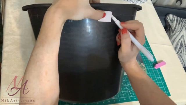 Делаем основу с ведра 20 л на 32 отверстия