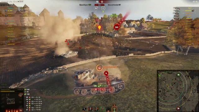 как играть против фул 10ок и 3 арт на супер тяже! смотреть онлайн