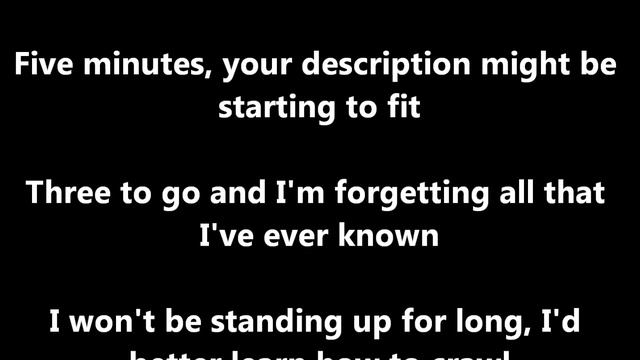 Nickelback - Flat On The Floor Karaoke (Instrumental) смотреть онлайн