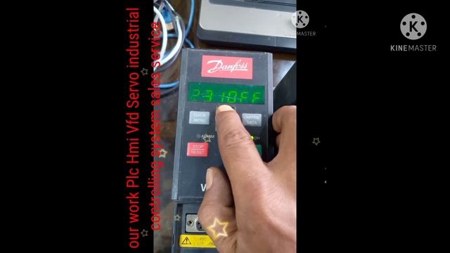 Danfoss VLT 2800 Inverter Default Setting,Parameter Setting Keypad & Terminal Run Test