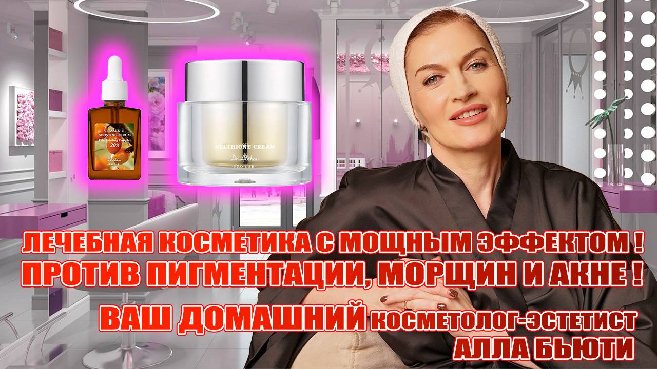 Лечебная косметика с мощным эффектом: против пигментации, от старения и морщин, от акне! Есть глоу! смотреть онлайн