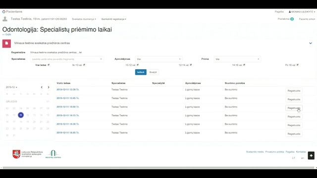 E. sveikata: prisijungimas prie IPR IS, registracija ir jos atšaukimas смотреть онлайн