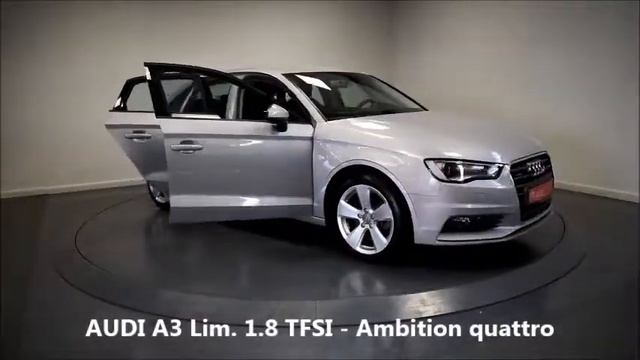 AUDI A3 1.8 TFSI quattro Limousine - Ambition смотреть онлайн