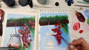 Акрил. Стеклянный подсвечник