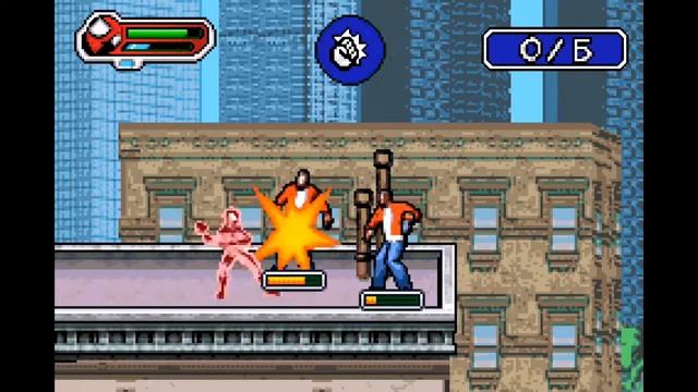 Прохождение Ultimate Spider-Man версия GameBoy Advance(gba) #1 смотреть онлайн