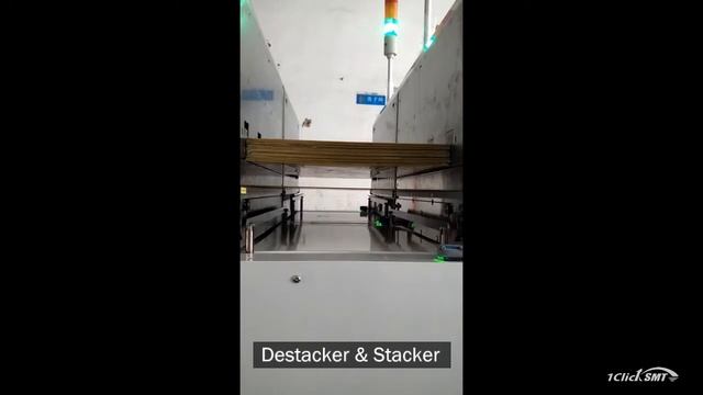 1Clicksmt Destacker & Stacker Working Video смотреть онлайн