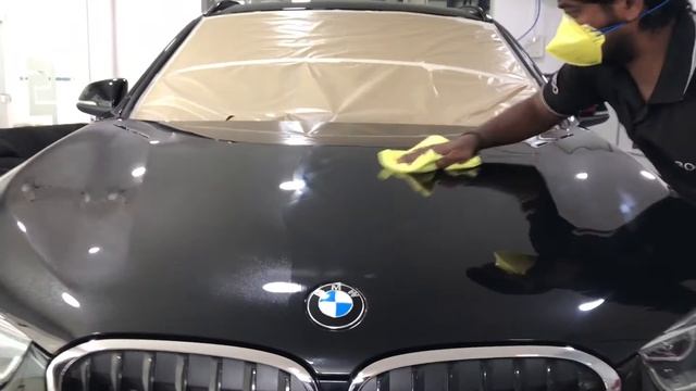 BMW X1 being Protected with World No 1 paint protective company " CERAMIC PRO " смотреть онлайн