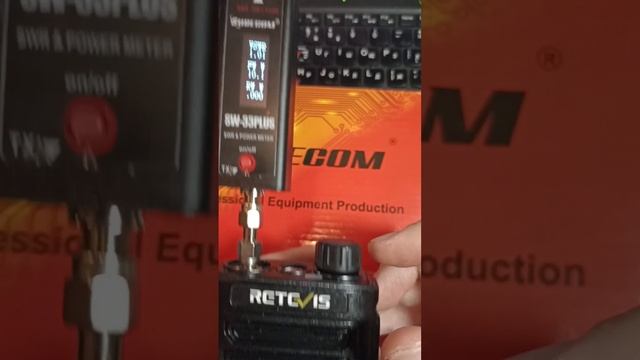 Проверяем выходную мощность #Retevis Ra89 #hamradio #радиолюбитель смотреть онлайн