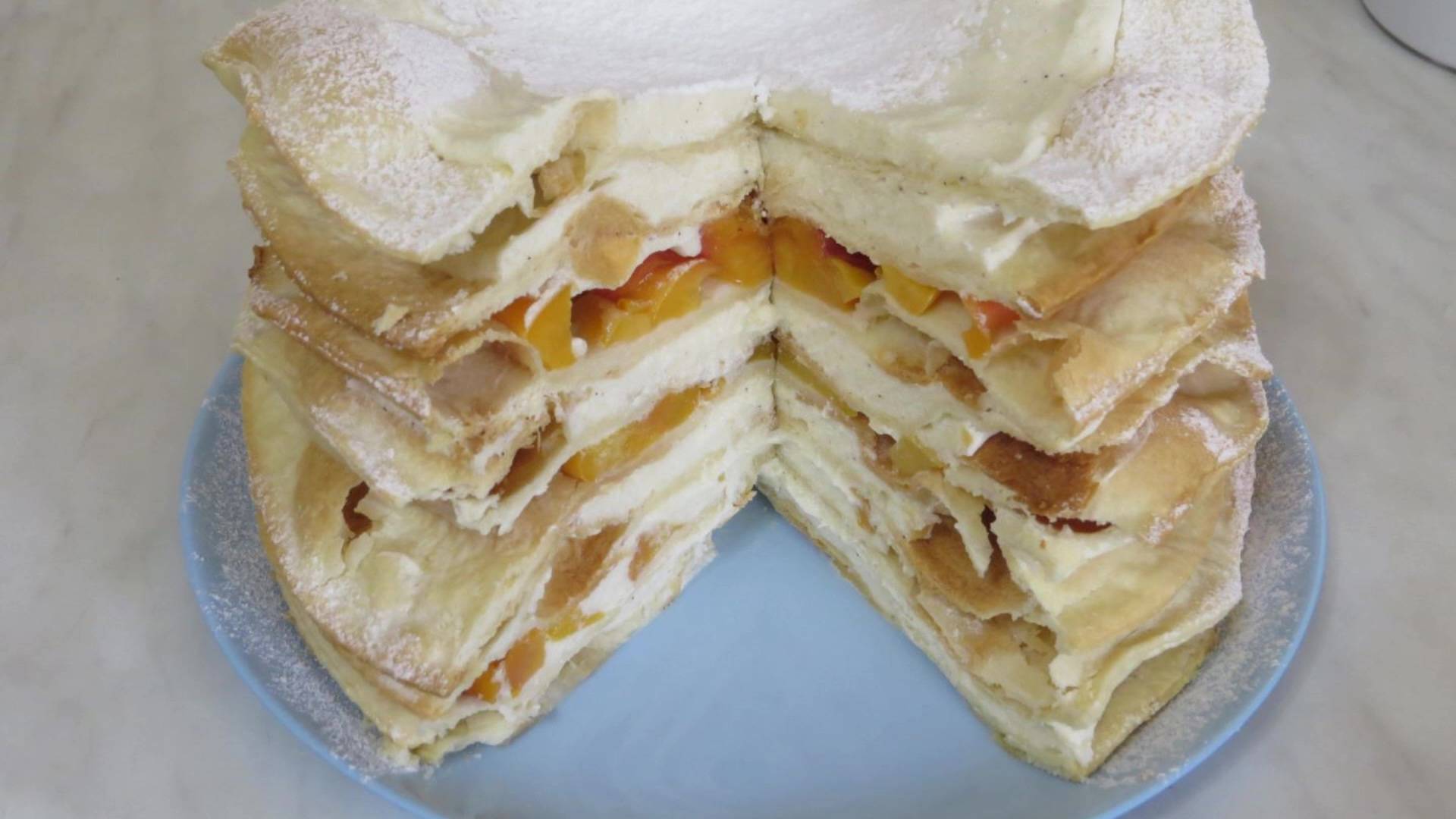 Торт из прошлого века! Вкуснее чем Торт НАПОЛЕОН не бывает! смотреть онлайн