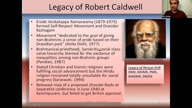 Aryan Dravidian: A Manufactured Colonial Narrative l Raj Vedam l Indic Studies Toronto смотреть онлайн
