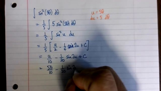 Math 3410 Review 0 15 int sin^25x смотреть онлайн
