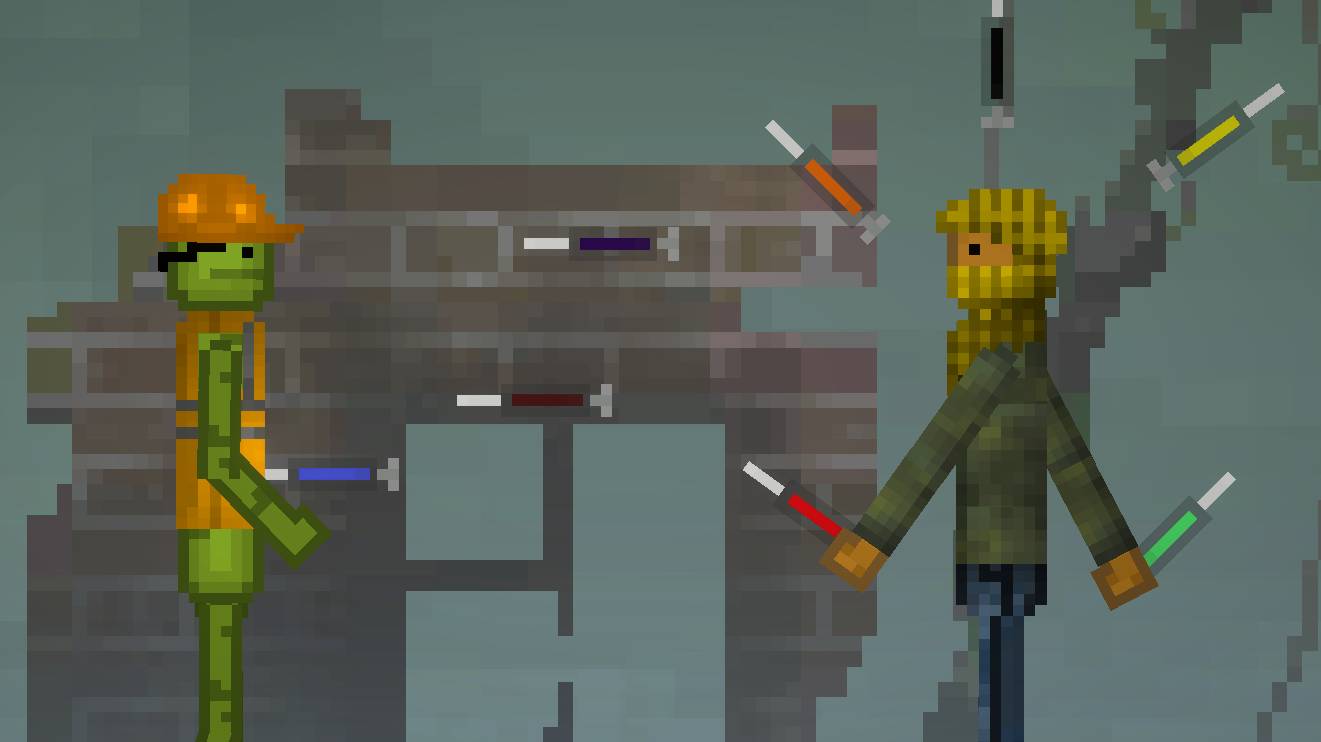 ДЛЯ ЧЕГО НУЖНЫ ВСЕ ШПРИЦЫ В MELON PLAYGROUND смотреть онлайн