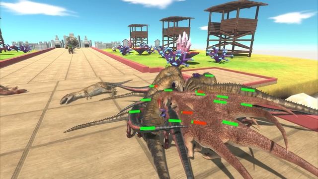 Evolved Snakes VS ALL Dinosaurs - Titanoboa's Power Evolves смотреть онлайн