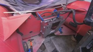 Установка регулируемого транца (винт-водомет) на Шерпу 430