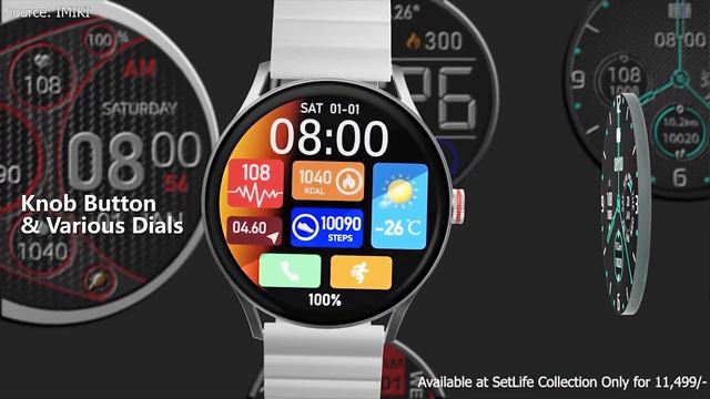 IMILAB IMIKI TG1 Smartwatch | Bluetooth Calling | Available at SetLife Collection смотреть онлайн