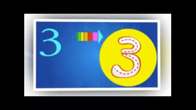 Учим цифры от 0 до 5.Развивающее видео смотреть онлайн