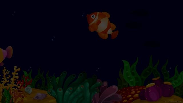Колыбельные перед сном и успокаивающая подводная🐠🌊 анимация | Колыбельная для малышей🐠🌊 смотреть онлайн