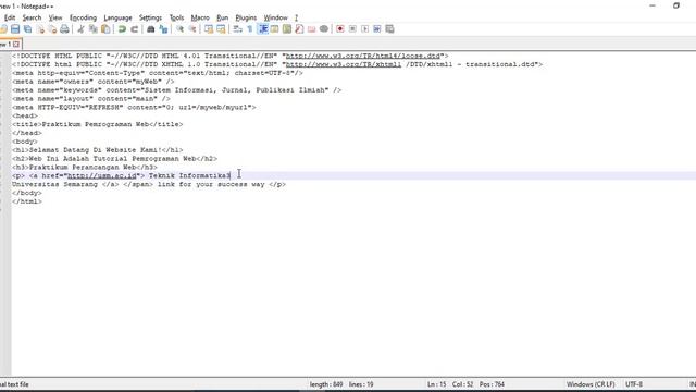 Pengenalan HTML смотреть онлайн