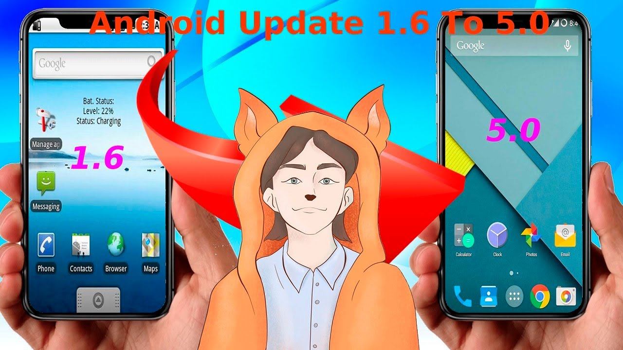 Updating Android 1.6 to 5.0 (Failed 6.0/7.0) смотреть онлайн