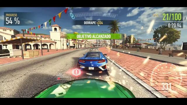 NFS No Limits | Honda NSX | Día 7 | Prueba 4 смотреть онлайн