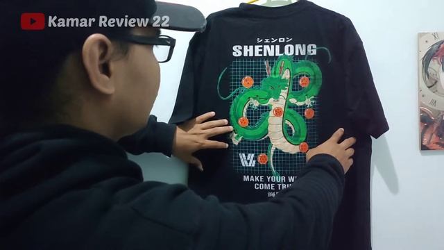 Review Anime T-Shirt : Shenlong From Kaizoku.id ... Salah Satu Koleksi Terbaik Yang Saya Punya...