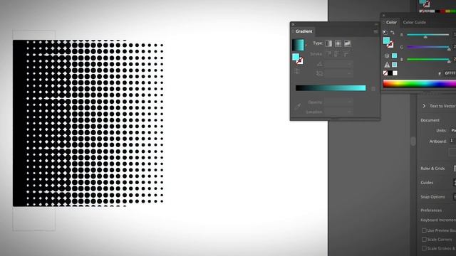 How to Make Halftone Effects in Illustrator смотреть онлайн