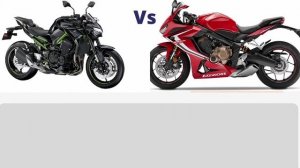 Kawasaki z900 vs Honda CBR 650r  2022 price mileage top speed #kawasaki  #honda  #rkbikecompare