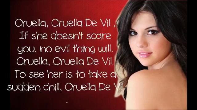 Cruella de vil selena gomez смотреть онлайн