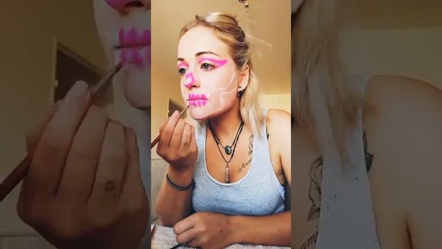 Makeup Skull Neon смотреть онлайн